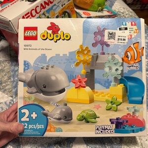 Lego Duplo 10972 Wild Animals of the Ocean Playset New in Box